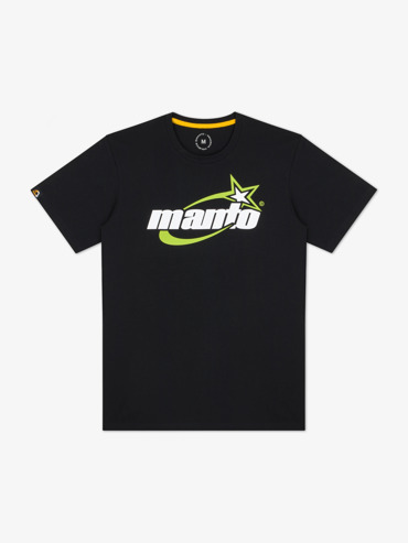 MANTO STAR tshirt- black